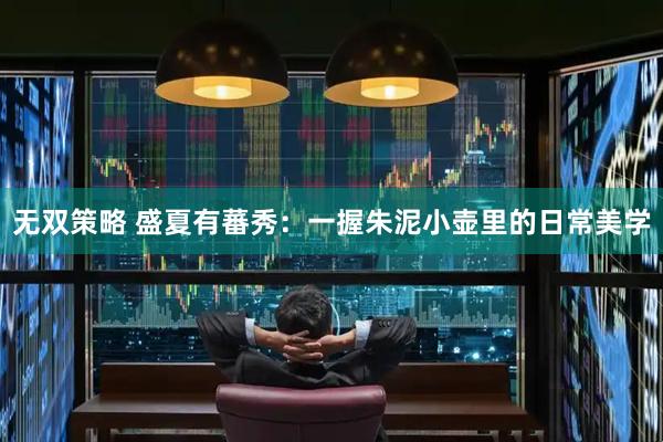 无双策略 盛夏有蕃秀：一握朱泥小壶里的日常美学